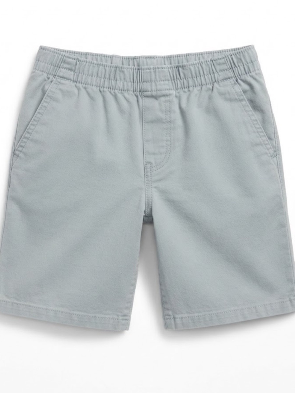 Calvin Klein Kids Boys Elastic Waist Pull-On Shorts - Light Gray Size 6